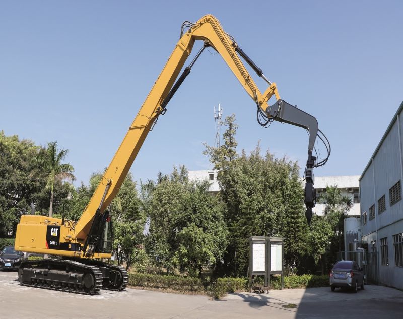 CAT349D2L 16 Meters Sheet Piling Arm