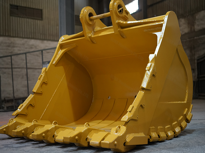 CAT374-5.5m³-2500mm-Severe-Duty Rock Bucket