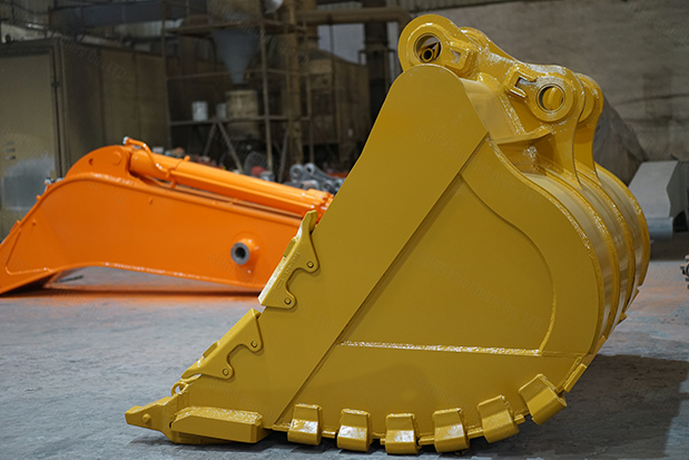 CAT374-5.5m³-2500mm-Severe-Duty Rock Bucket